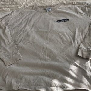 Columbia Men's Beige Long Sleeve Tee